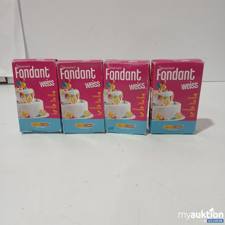 Artikel Nr. 953462 Artikel Nr. 953462: Decocinos Fondant weiss je 250g