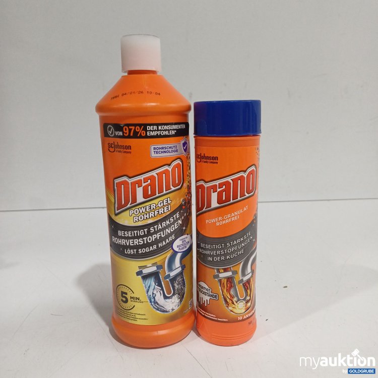 Artikel Nr. 962462: Drano Rohrreiniger 1x1000ml 1x500g 