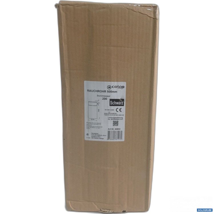 Artikel Nr. 996462 Artikel Nr. 996462: Color Emajl Rauchrohr 500mm Durchmesser 200 schwarz 40802