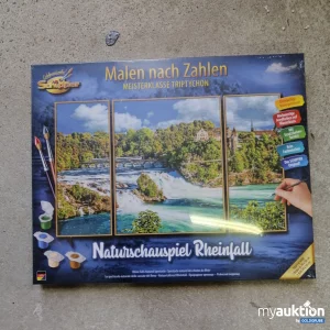 Auktion Schipper Malen nach Zahlen Naturschauspiel Rheinfall 