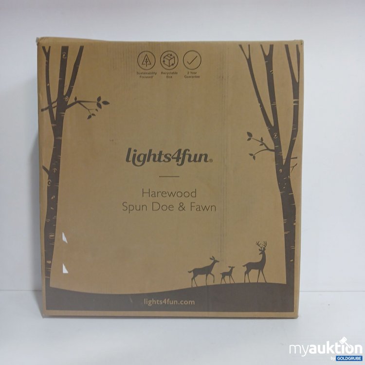 Artikel Nr. 428463 Artikel Nr. 428463: Lights4fun Harewood Spun Doe & Fawn XX211EU