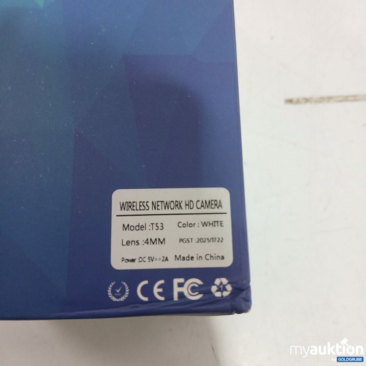 Artikel Nr. 443463: WiFi smart Camara Model: T53 Farbe: Weiß 