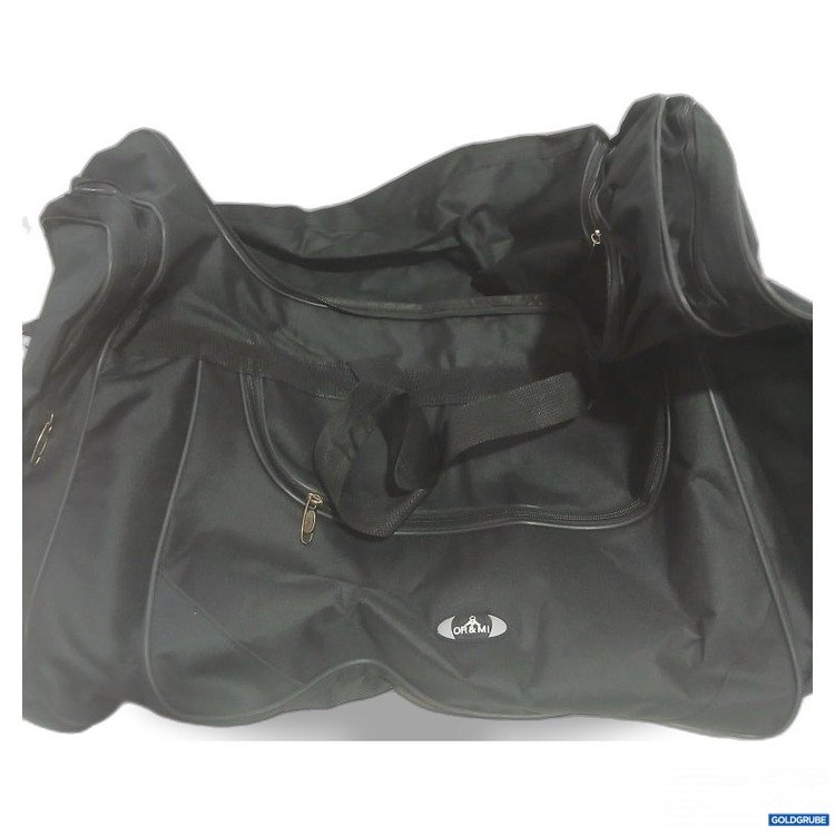 Artikel Nr. 468463 Artikel Nr. 468463: Or&Mi Reisetasche schwarz mit mehreren Reißverschlussfächern länge 14cm breite 26cm