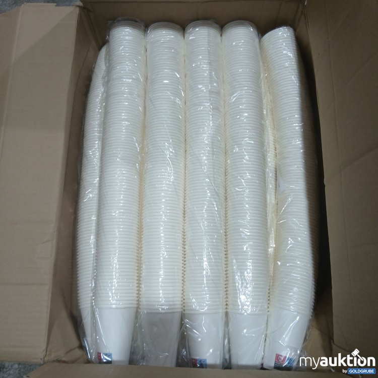 Artikel Nr. 522463: Mercateo Automatenbecher Weiß 180ml 10er Pack x 100Stk.