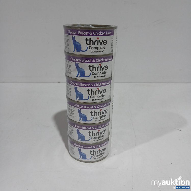 Artikel Nr. 808463: Thrive complete Katzenfutter chicken breast & chicken Liverpool 6x75g