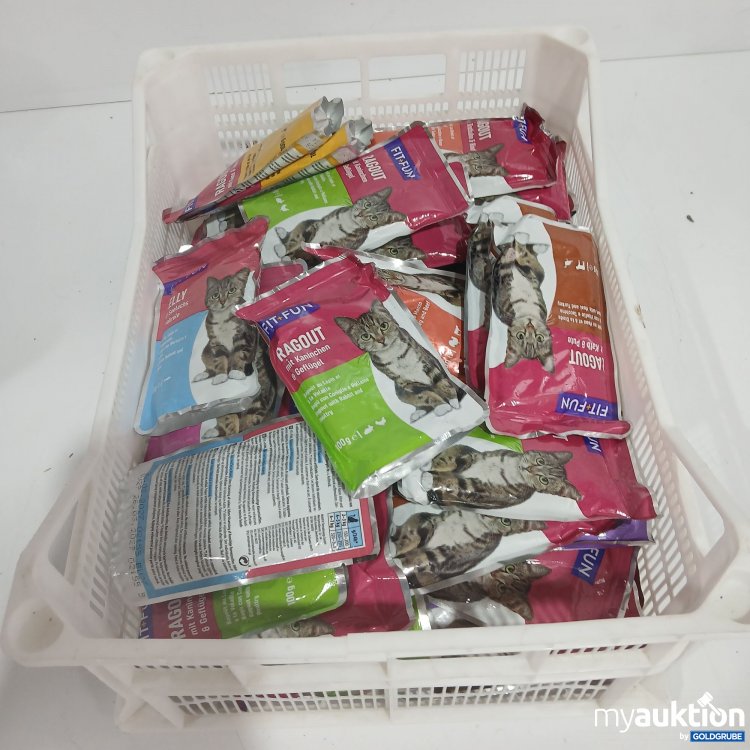 Artikel Nr. 845463: Fit+Fun Ragout Katzenfutter diverse Sorten 50x100g