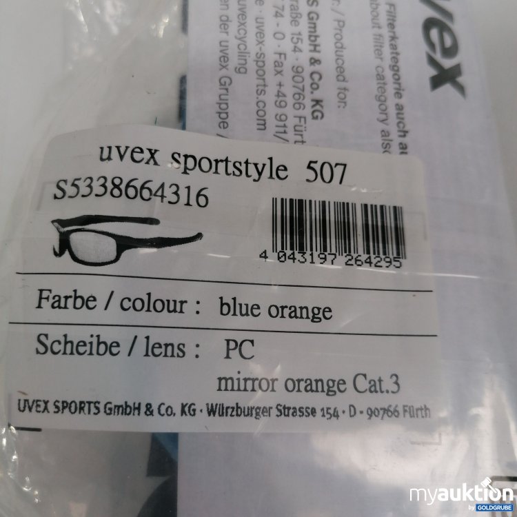 Artikel Nr. 859463: Uvex Kinderbrille Sportstyle 507