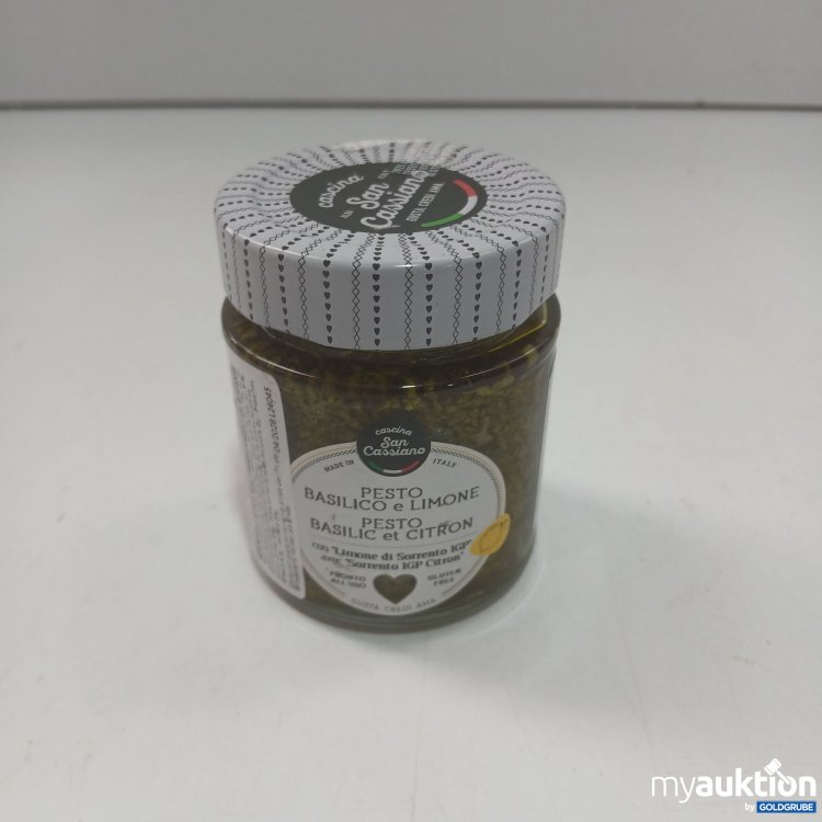Artikel Nr. 868463 Artikel Nr. 868463: Cascina San Cassiano Pesto Basilico e Limone 130g