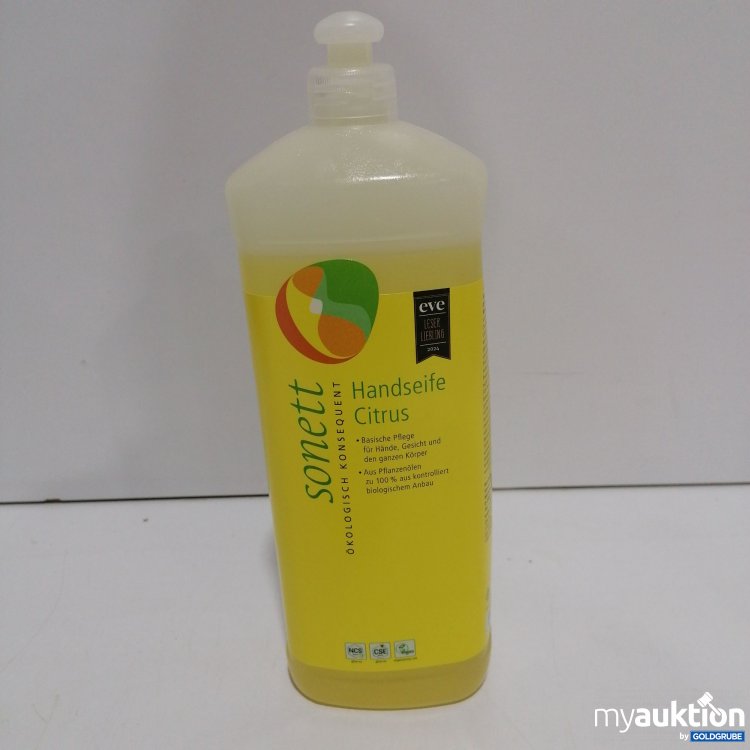 Artikel Nr. 875463: Sonett Handseife Citrus 1L
