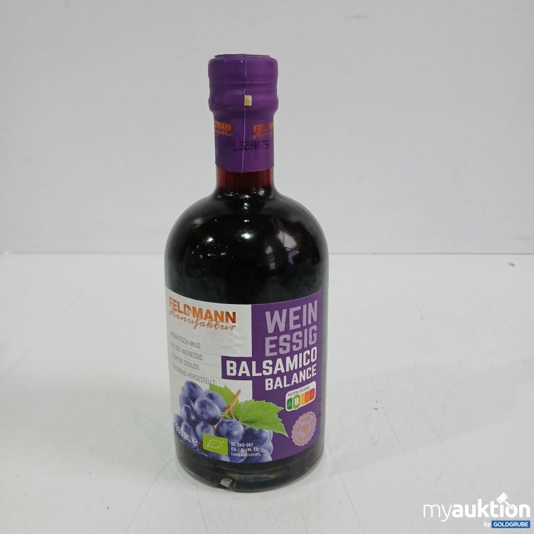 Artikel Nr. 911463 Artikel Nr. 911463: Feldmann Manufaktur Wein Essig Balsamico  Balance 500ml
