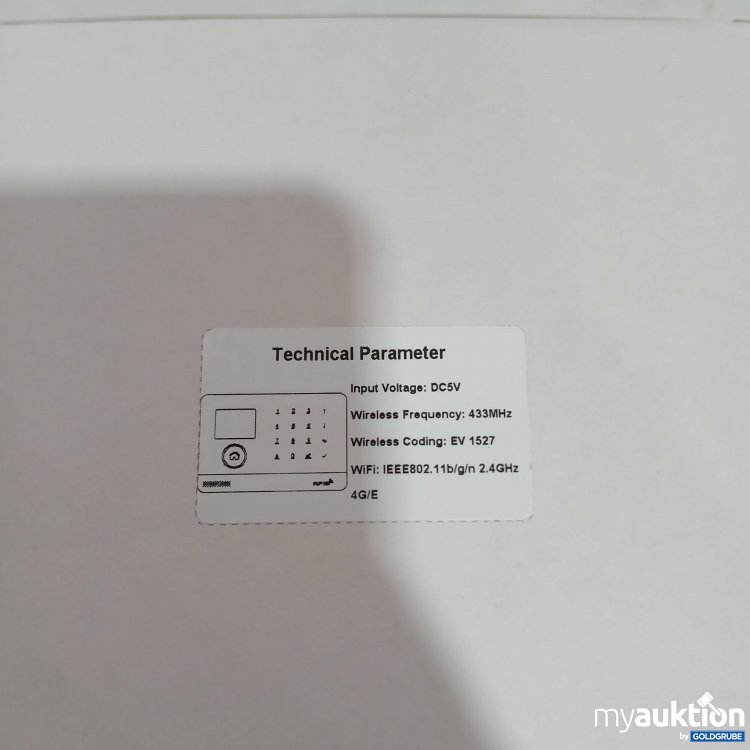 Artikel Nr. 443464: Tuya Intelligent Alarm Voltage: DC5V 433MHz