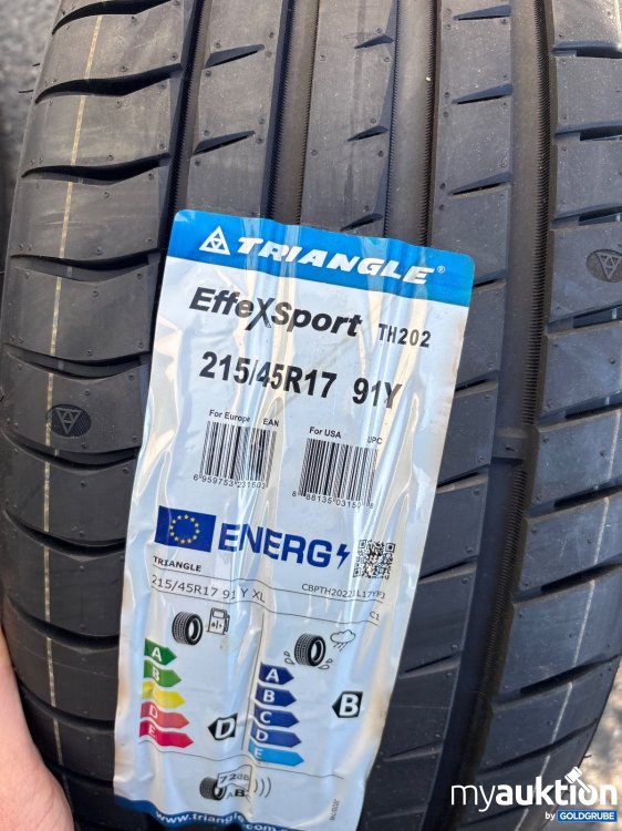 Artikel Nr. 445464 Artikel Nr. 445464: Triangle EffexSport TH202 215/45 R17 91Y Reifen mit Felge