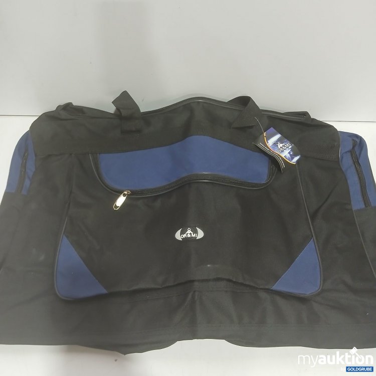 Artikel Nr. 468464 Artikel Nr. 468464: OR&MI Reisetasche schwarz blau breite 30cm länge 20cm