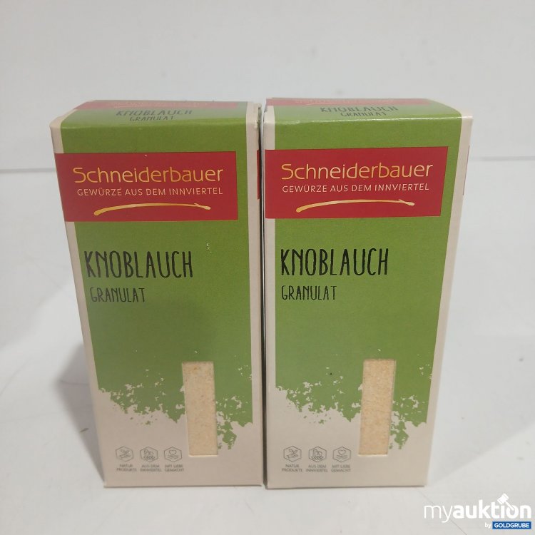 Artikel Nr. 524464: Schneiderbauer Knoblauch Granulat je 100g