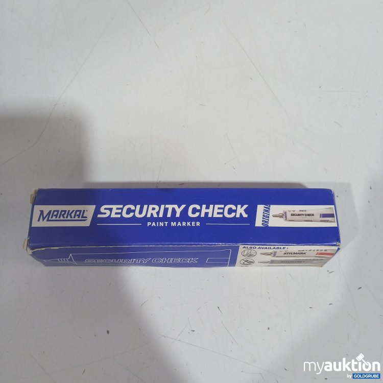 Artikel Nr. 525464 Artikel Nr. 525464: Markal Security check Paint marker red