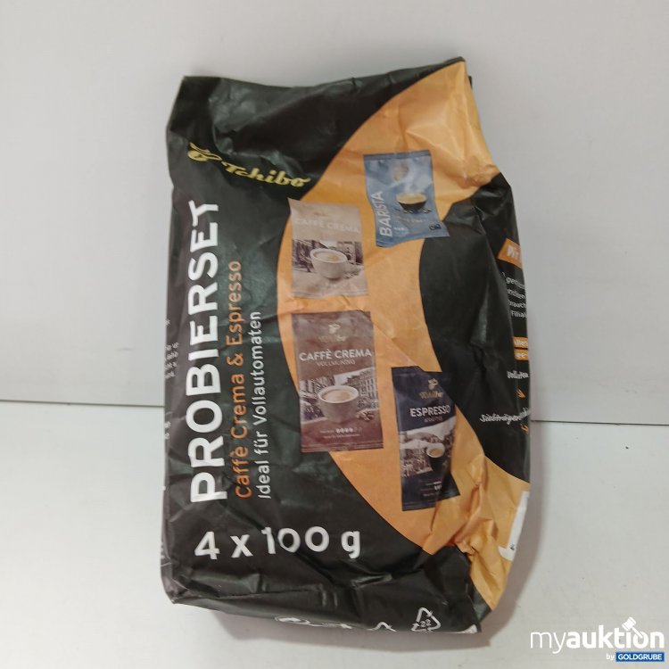 Artikel Nr. 770464 Artikel Nr. 770464: Tchibo Kaffee Probierpaket 4x100g