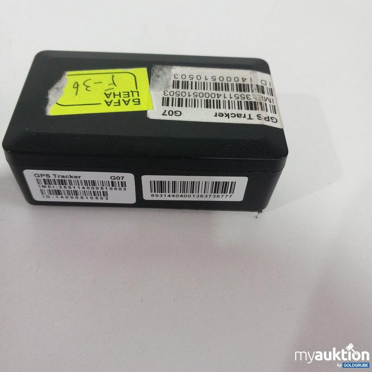 Artikel Nr. 821464 Artikel Nr. 821464: GPS Tracker G07