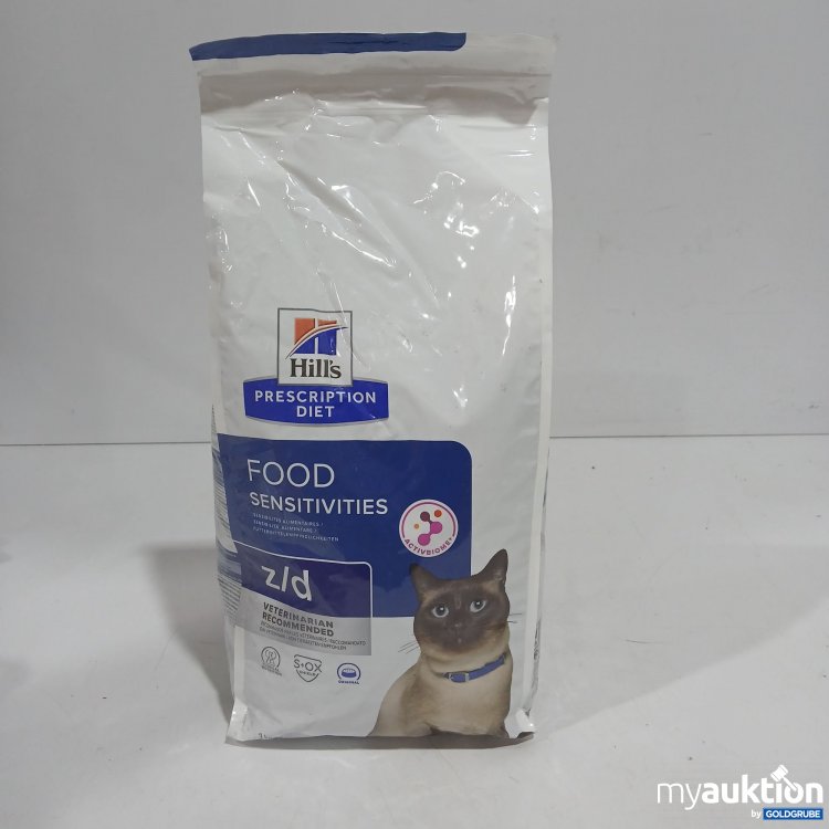 Artikel Nr. 885464: Hills Food Sensitivities z/d Katzenfutter 3kg 