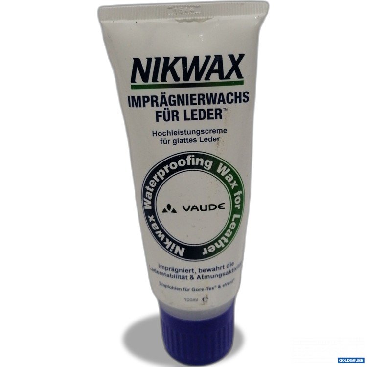 Artikel Nr. 892464 Artikel Nr. 892464: Nikwax Imprägnierwachs für Leder 100ml