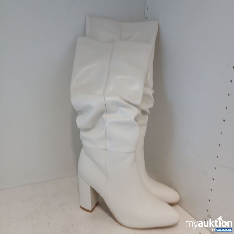 Artikel Nr. 963464: Stiefel Weiß Hochhackig