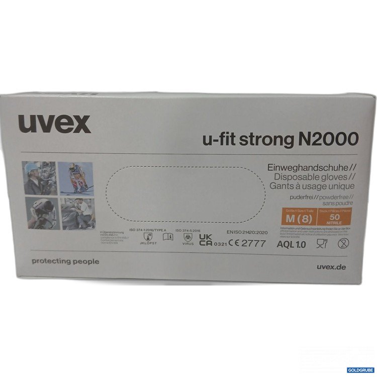 Artikel Nr. 993464: Uvex u-fit strong N2000 Einweghandschuhe Gr M(8) 50Stk