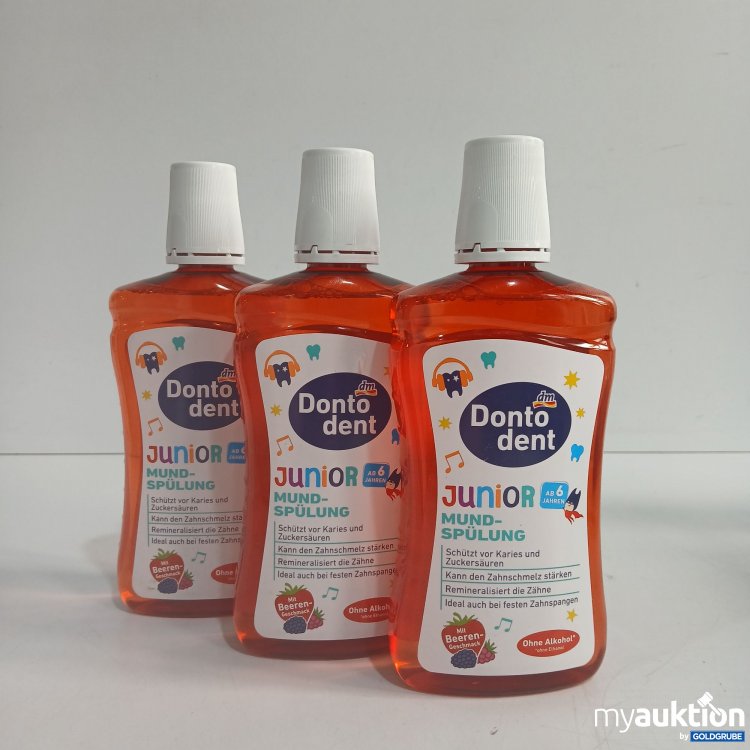 Artikel Nr. 397465: Donto dent Junior Mundspülung Beerengeschmack je 500ml 