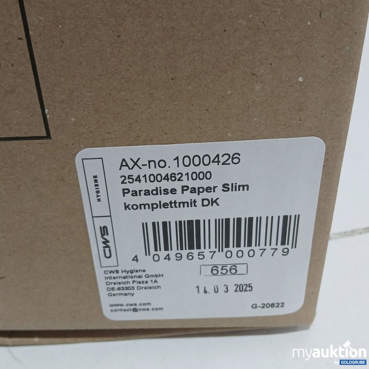 Artikel Nr. 443465: CWS Hygiene AX-no 1000426 Paradise Paper Slim komplettmit DK 