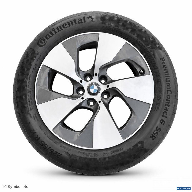 Artikel Nr. 445465 Artikel Nr. 445465: Continental PremiumContact 6 SSR 225/55 R17 97Y mit Felge