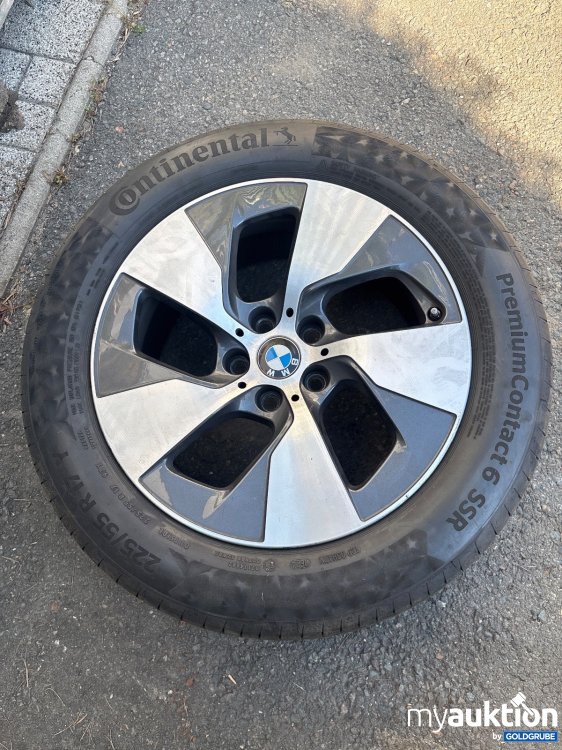 Artikel Nr. 445465 Artikel Nr. 445465: Continental PremiumContact 6 SSR 225/55 R17 97Y mit Felge