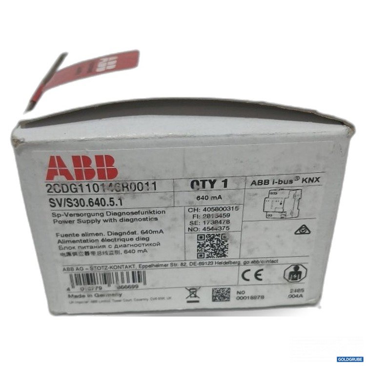 Artikel Nr. 448465 Artikel Nr. 448465: ABB SV/S 30.640.5.1 Power Supply mit Diagnosefunktion 640 mA