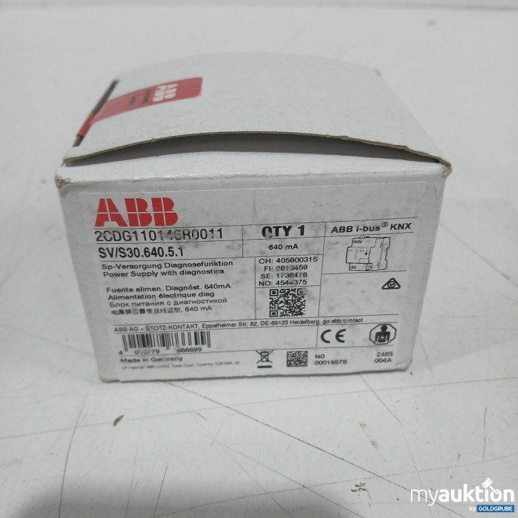 Artikel Nr. 448465 Artikel Nr. 448465: ABB SV/S 30.640.5.1 Power Supply mit Diagnosefunktion 640 mA