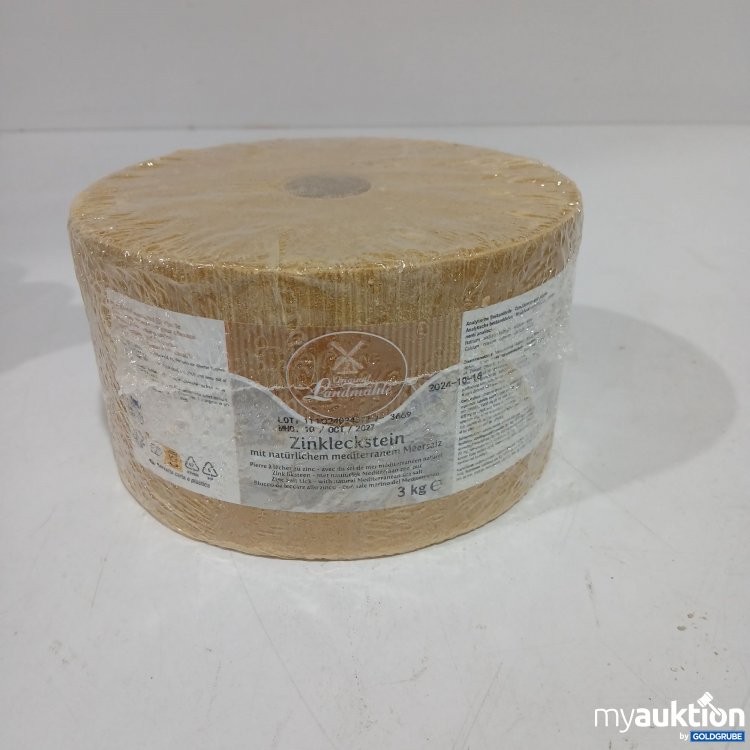 Artikel Nr. 808465: Landmühle Zinkleckstein 3kg