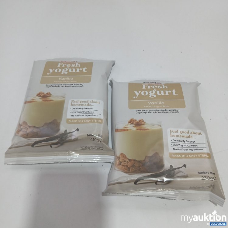 Artikel Nr. 857465 Artikel Nr. 857465: EasiYo Fresh Yogurt Vanilla 2x230g