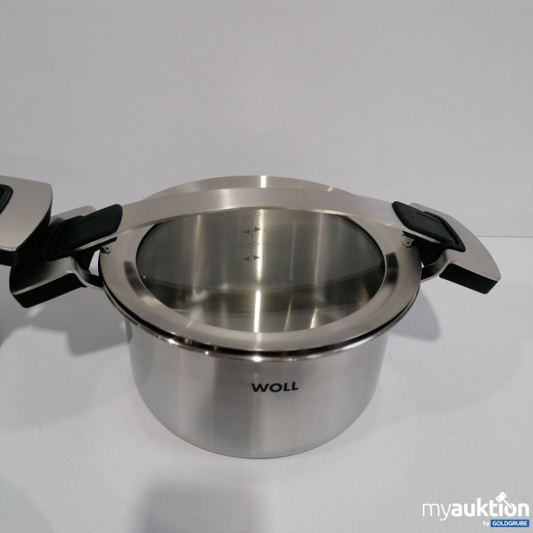 Artikel Nr. 860465: Woll Edelstahl Topfset, 1.5L 20cm, 3L 27cm,3L 24cm, 5L 28cm