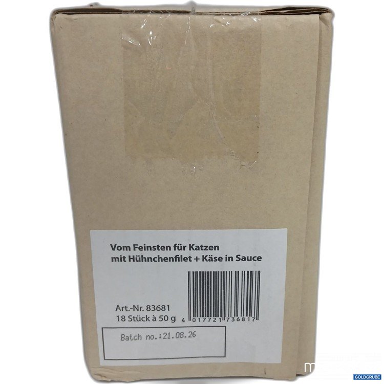 Artikel Nr. 885465: Vom Feinsten für Katzen mit Hühnchenfilet + Käse in Sauce 18x50g