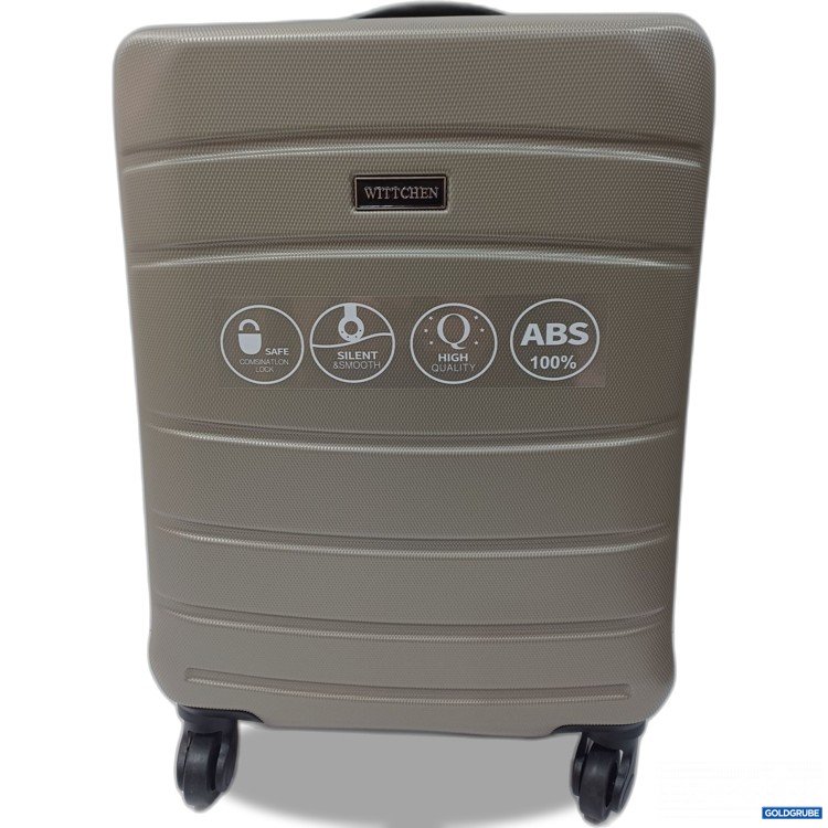 Artikel Nr. 888465: Wittchen Hartschalenkoffer, 35x20x46cm, grau, 4 Räder