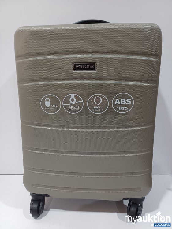 Artikel Nr. 888465: Wittchen Hartschalenkoffer, 35x20x46cm, grau, 4 Räder