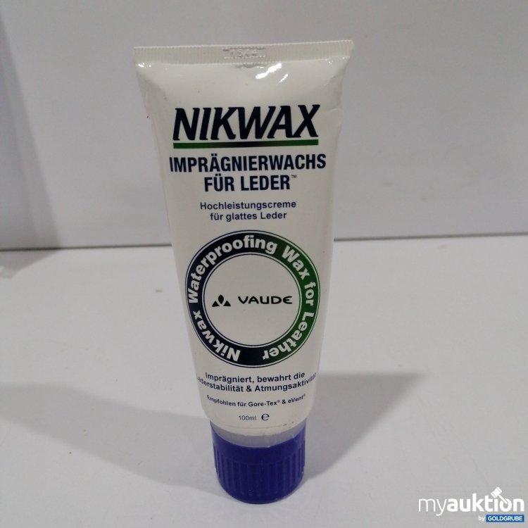 Artikel Nr. 892465 Artikel Nr. 892465: Nikwax Imprägnierwachs für Leder 100ml