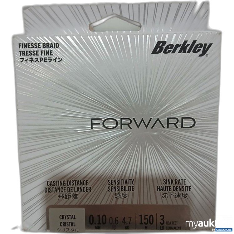 Artikel Nr. 930465: Berkley Forward Finesse Braid 150 m