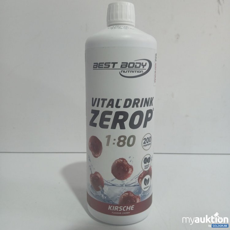 Artikel Nr. 979465 Artikel Nr. 979465: Best Body Vital Drink Zerop 1:80 Kirsche 1L
