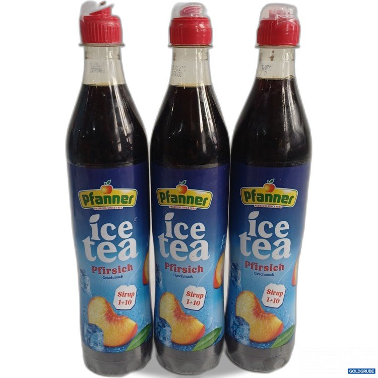 Artikel Nr. 983465: Pfanner Sirup Eistee Pfirsich, 3Stk, 700ml