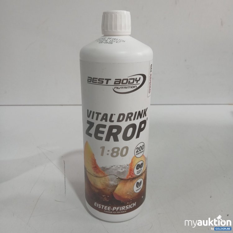 Artikel Nr. 460466 Artikel Nr. 460466: Best Body Vital Drink Zerop Eistee-Pfirsich 1L