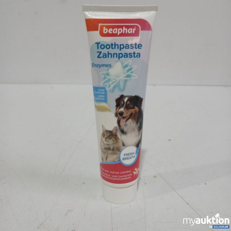 Artikel Nr. 466466: beaphar Zahnpasta für Hunde und Katzen Lebergeschmack 100g