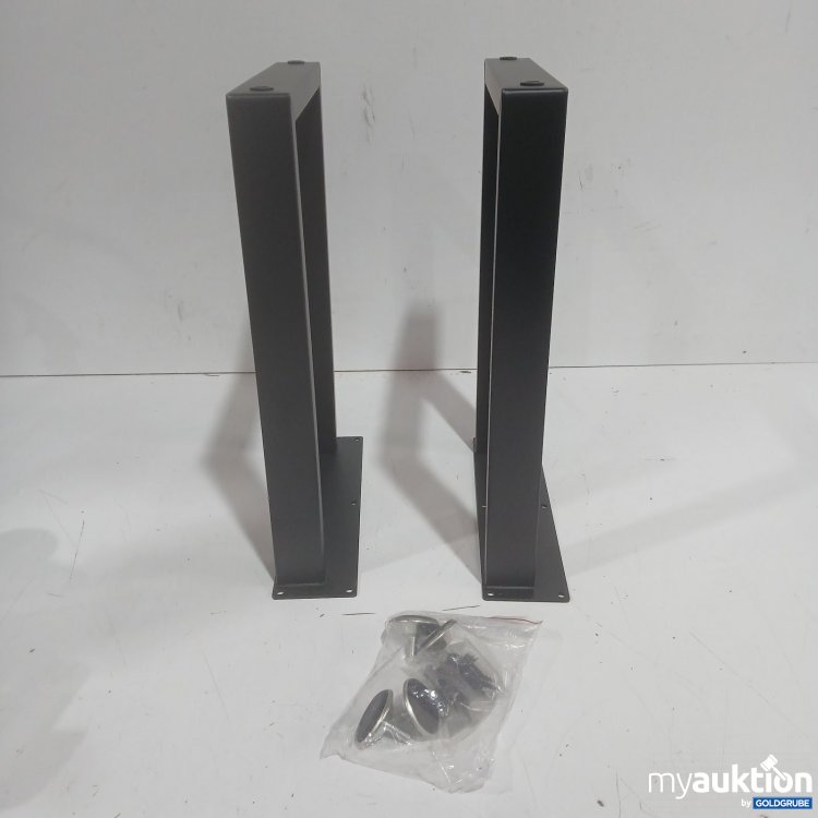 Artikel Nr. 471466 Artikel Nr. 471466: Metall Tischbeine mit Schrauben ca. H: 39cm B:28cm