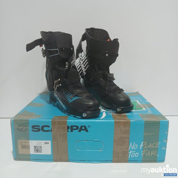Artikel Nr. 522466: Scarpa F1 XT Schneestiefel Carbon-Azure 28 12181-500