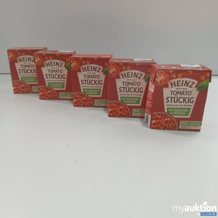 Artikel Nr. 815466 Artikel Nr. 815466: Heinz Tomato Stückig 5x390g