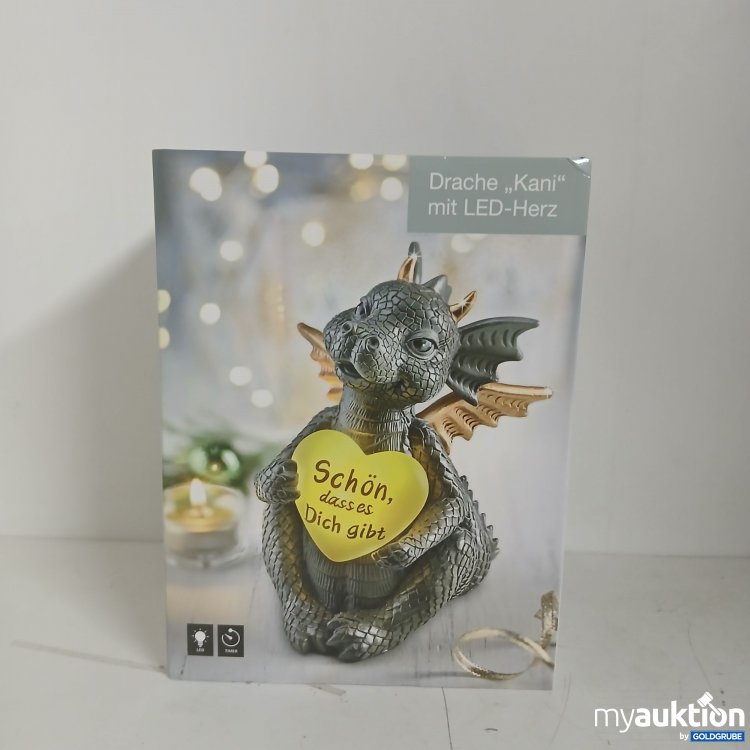 Artikel Nr. 819466 Artikel Nr. 819466: Deko Drache Kani LED Herz