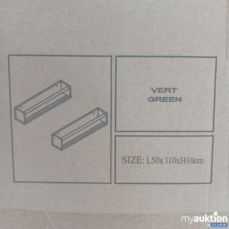 Artikel Nr. 831466: Vertbaudet Wall Mounted Vert Green 50x110x10cm