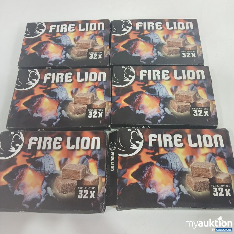 Artikel Nr. 834466 Artikel Nr. 834466: Fire Lion Firelighters je 32x