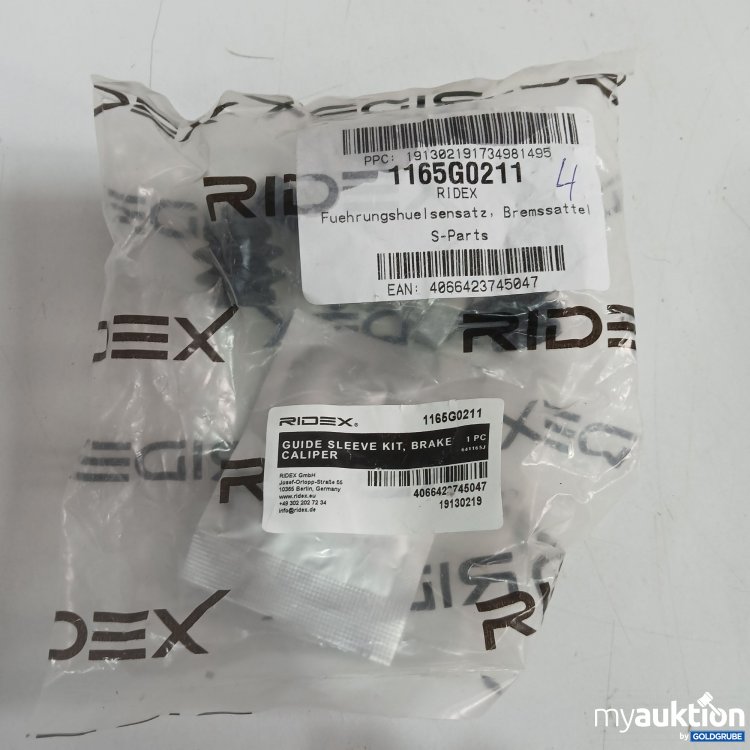 Artikel Nr. 874466: Ridex Führungshülsensatz Bremssattel 1165G0211 